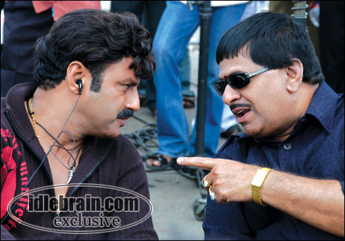 bala krishna working stills