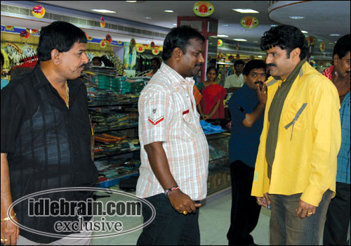 bala krishna working stills
