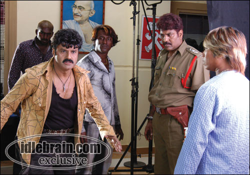 bala krishna working stills