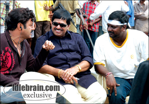 bala krishna working stills