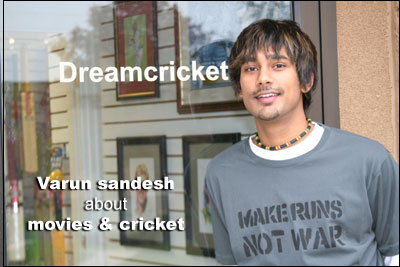 varun sandesh about movies & cricket