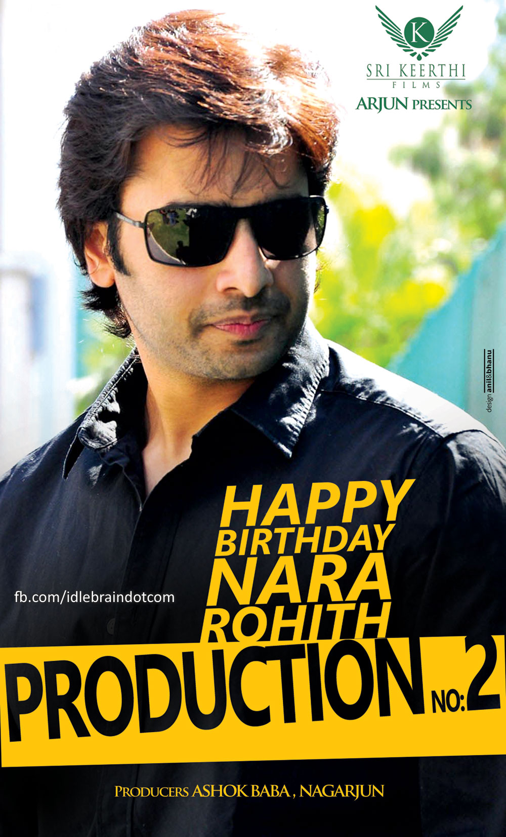 <b>Sri Keerthi</b> Films production No. 2 - Nara Rohit Birthday poster - Telugu <b>...</b> - birthdayposter-nararohit2015