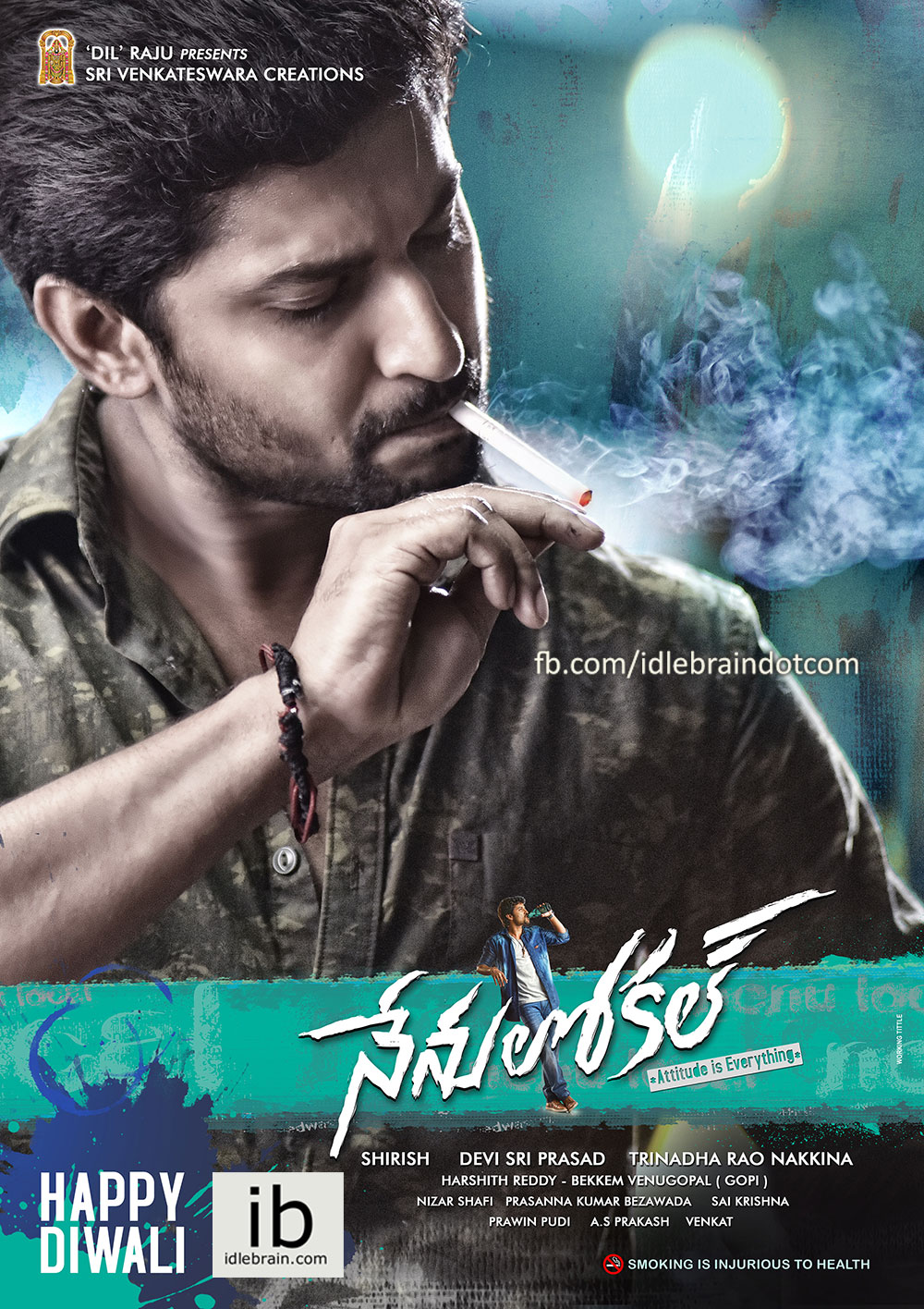 A Diwali Treat First Look Of Nenu Local Idlebrain News