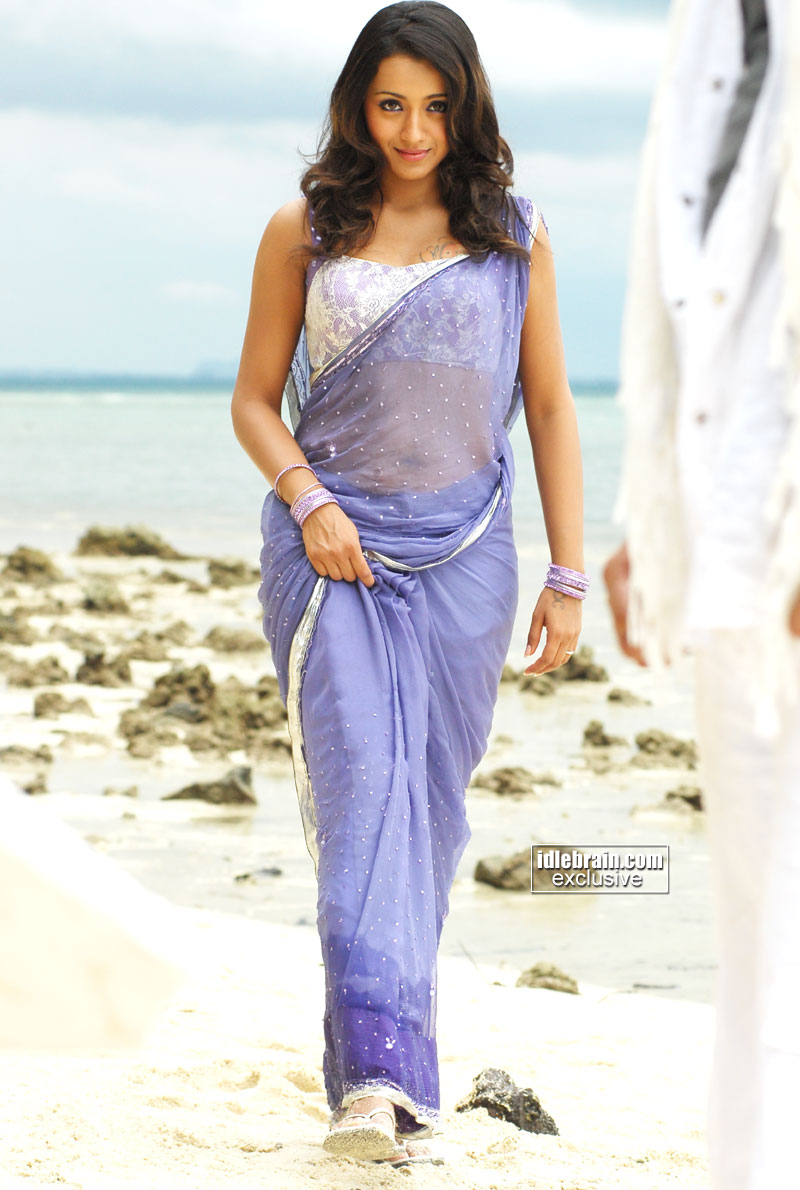 Trisha Krishnan looking super gorgeous in a saree!