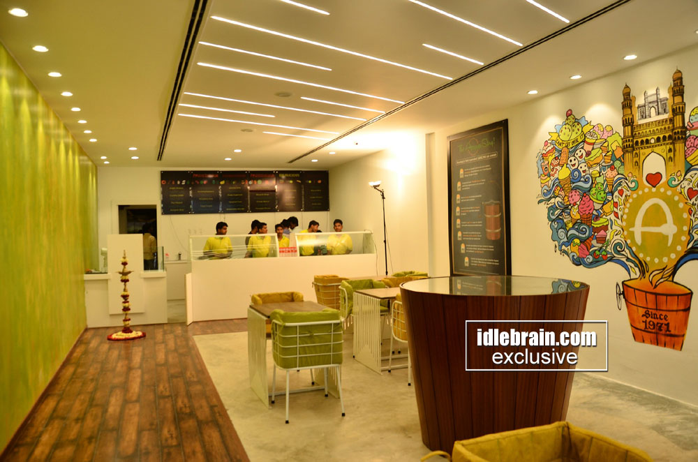 Apsara Ice Cream Store launch at Jubilee Hills, Hyderabad Telugu cinema