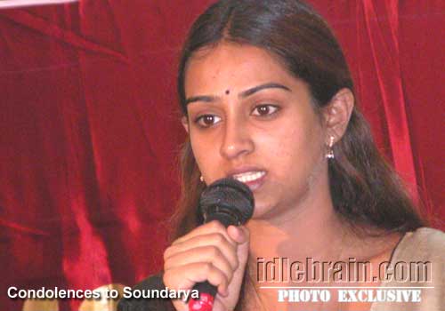 soundarya's death