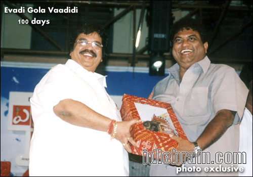 Evadi Gola Vadidi 100 days