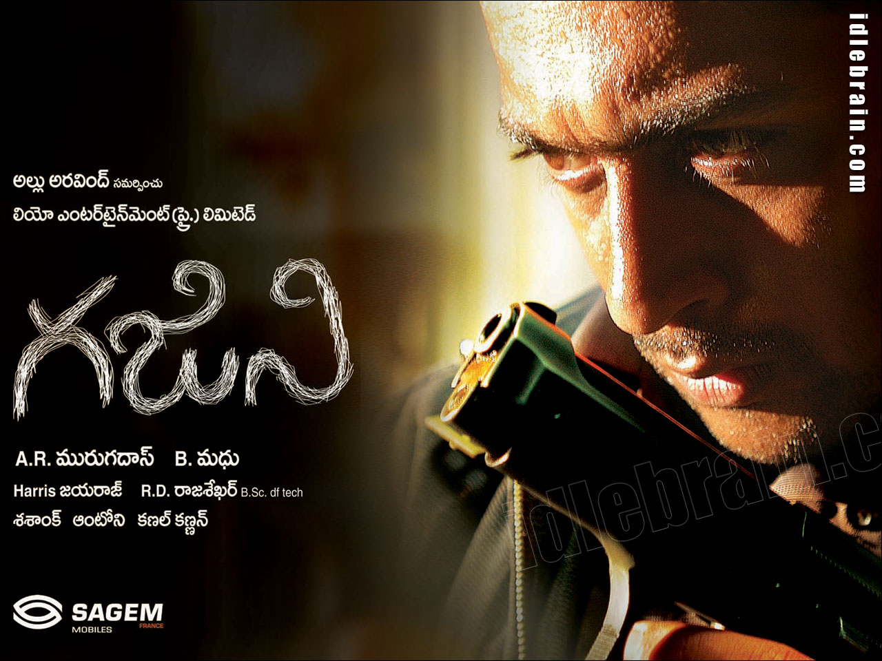 Ghajini - Telugu film wallpapers - Surya, Asin Ghajini - Telugu film wallpapers - Surya, Asin
