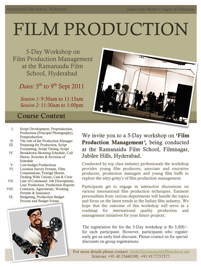 film production workshop