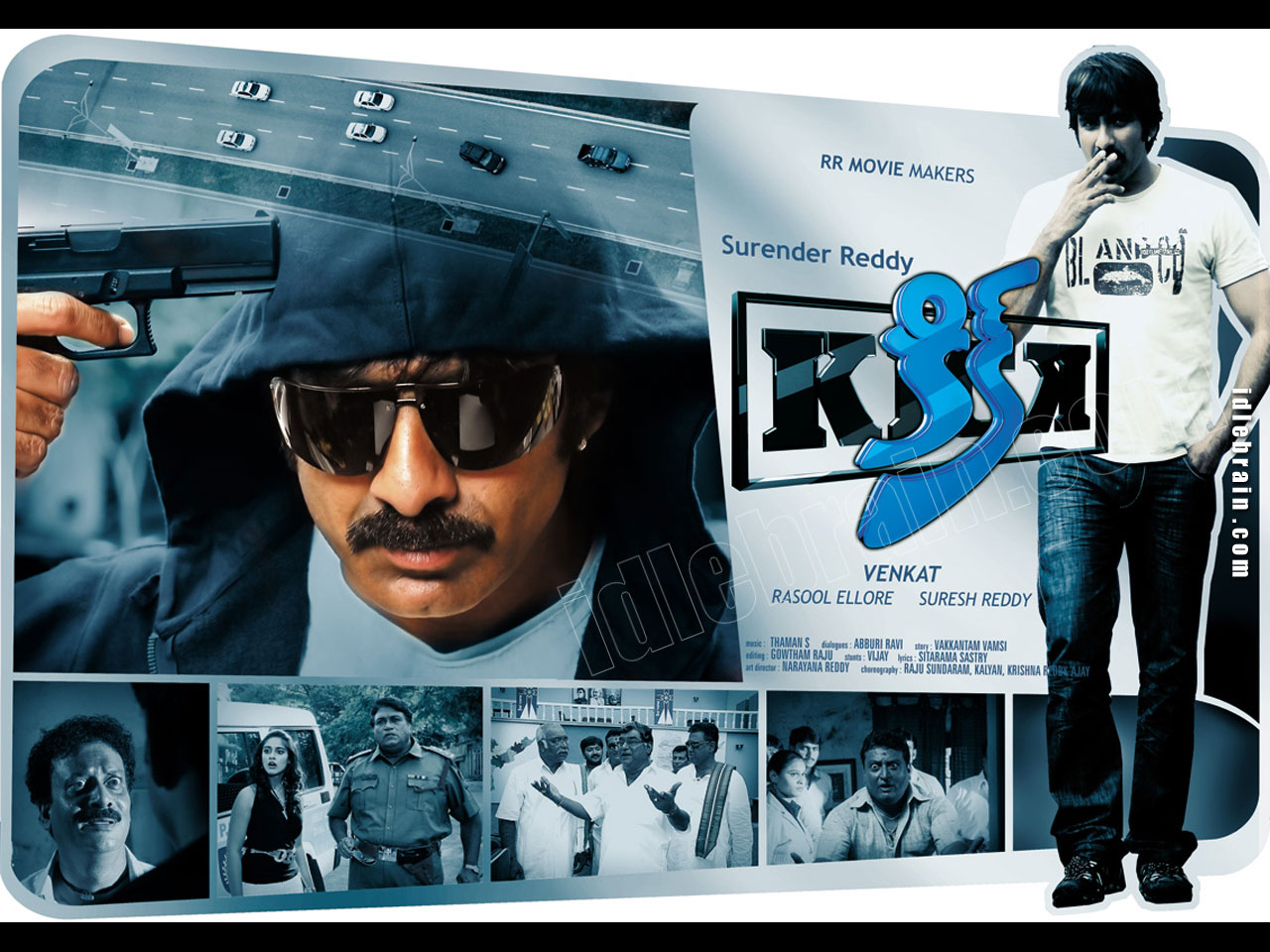 Kick - Telugu film wallpapers - Telugu cinema - Ravi Teja & Ileana