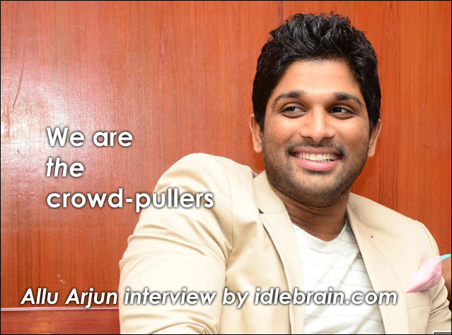 Allu Arjun interview - Telugu film director