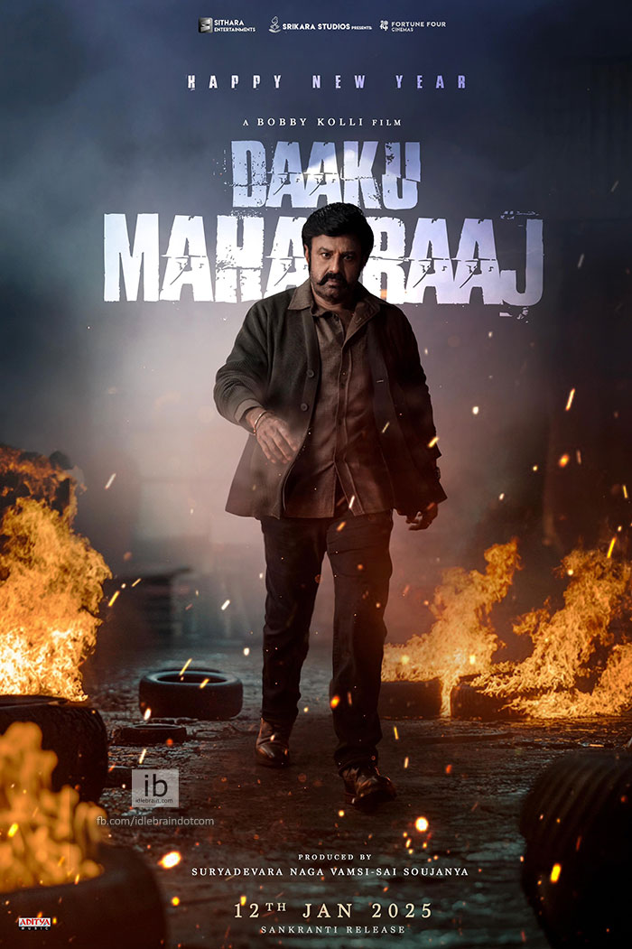 Daaku Maharaaj New Year Poster - Idlebrain.com