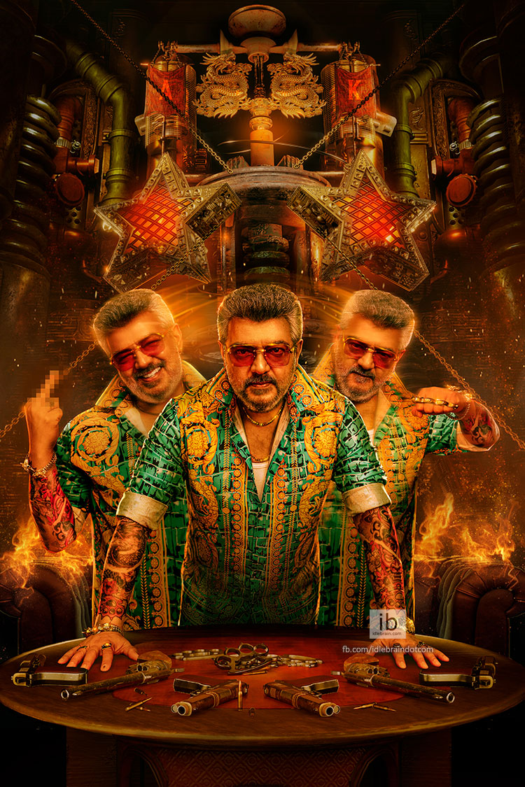 Mythri Movie Makers prestigiously present Ajith Kumar - Adhik ...