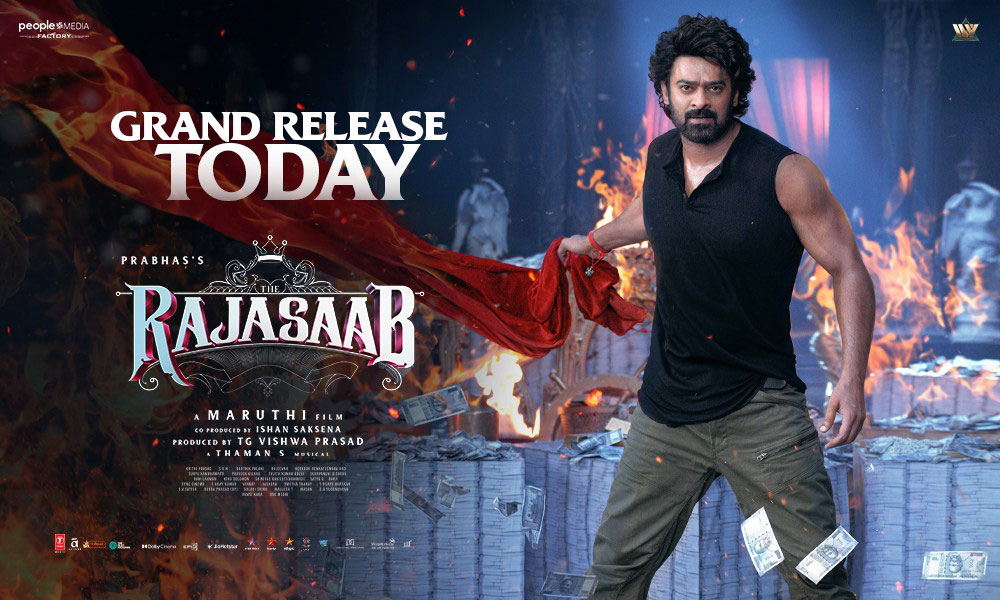 The Raja Saab grand release today