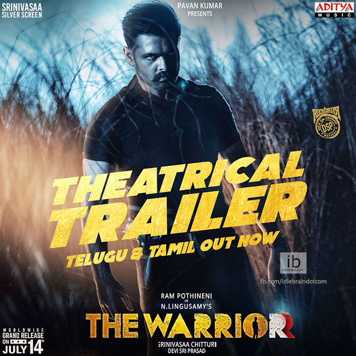 Experience the Massiest Trailer from Ram Pothineni's 'The Warriorr