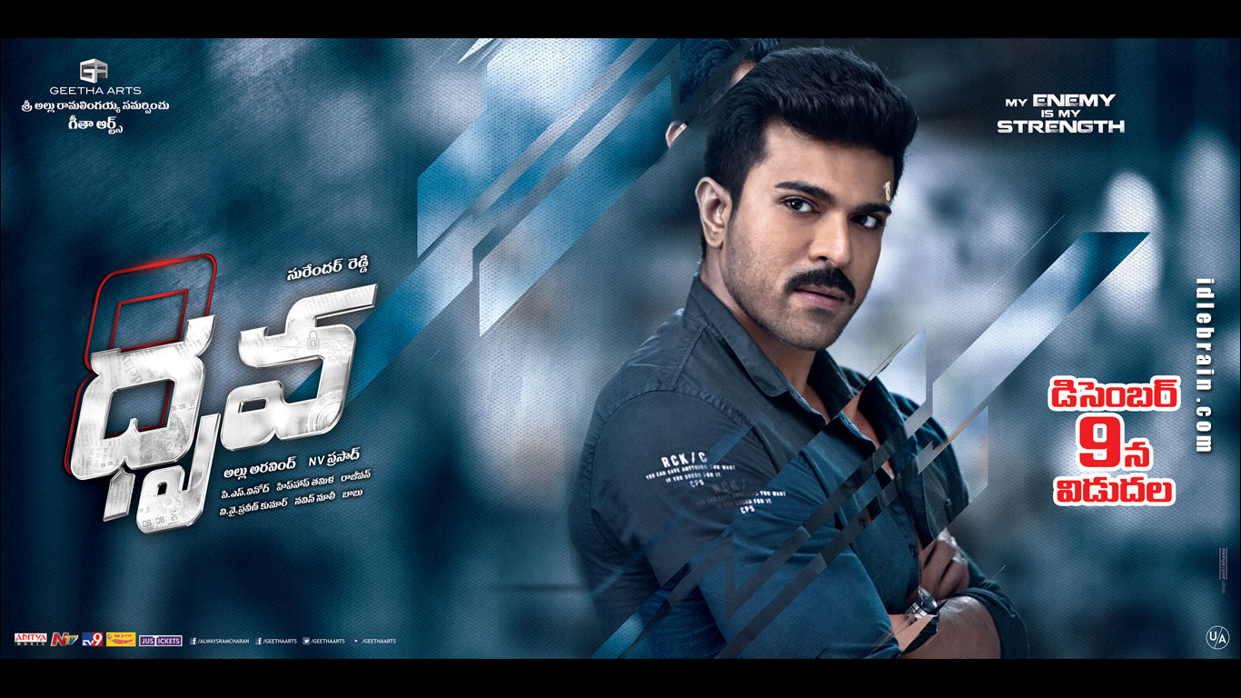 Actor Ram Charan at film Dhruva