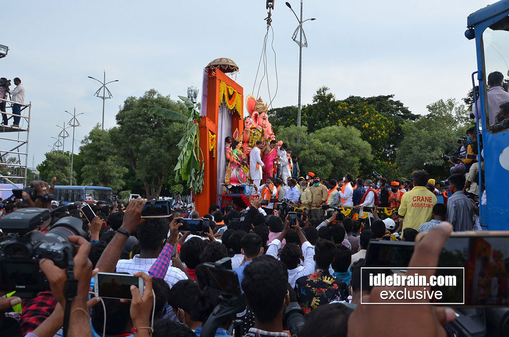 Ganesh Nimajjanam in Hyderabad 2020 Telugu cinema