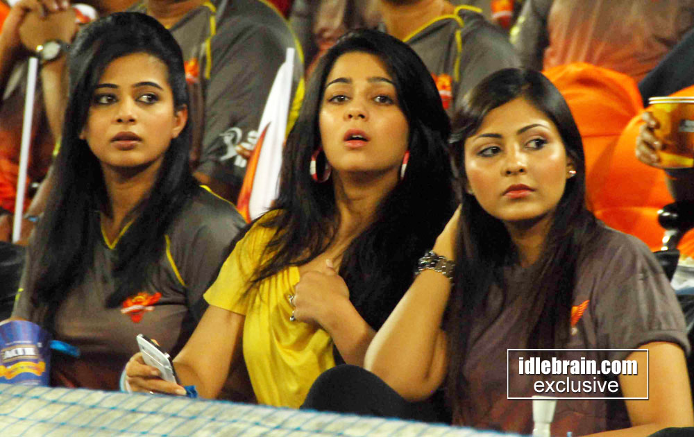 Celebrities at IPL match, Uppal Stadium Hyderabad (7413) Telugu cinema